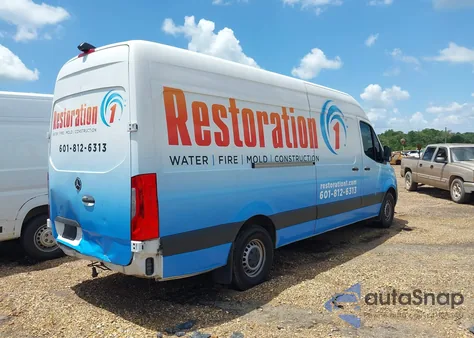 2021 Mercedes-Benz Sprinter 2500 High Roof I4 Diesel из США, поврежденный, VIN W1W4DCHY8MT050977